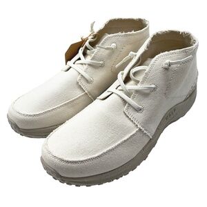 NWT Holo Women’s Athena Chukka Canvas Slip On Boot Ivory Size 11